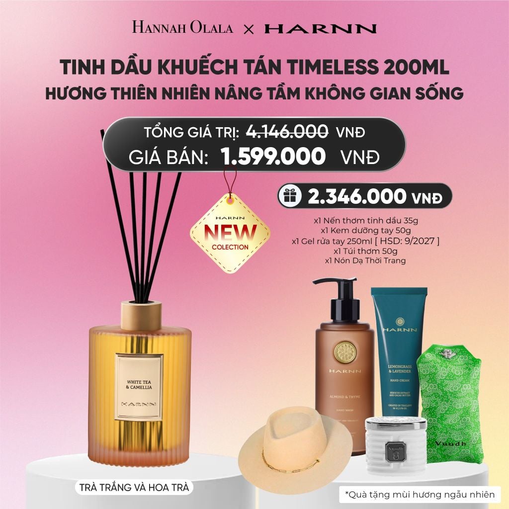  TINH DẦU KHUẾCH TÁN TIMELESS 200ML HƯƠNG TINH DẦU THIÊN NHIÊN NÂNG TẦM KHÔNG GIAN SỐNG_A1486 