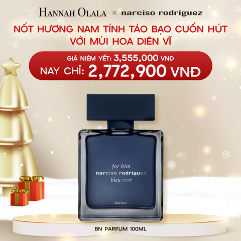  A228_DEAL 16.1: Nước Hoa nam Narciso Rodriguez For Him Bleu Noir Parfum 100ml 