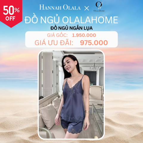 Bộ Đồ Ngủ Ngắn Tay - Quần Đùi Lụa Ánh Kim Sang Trọng