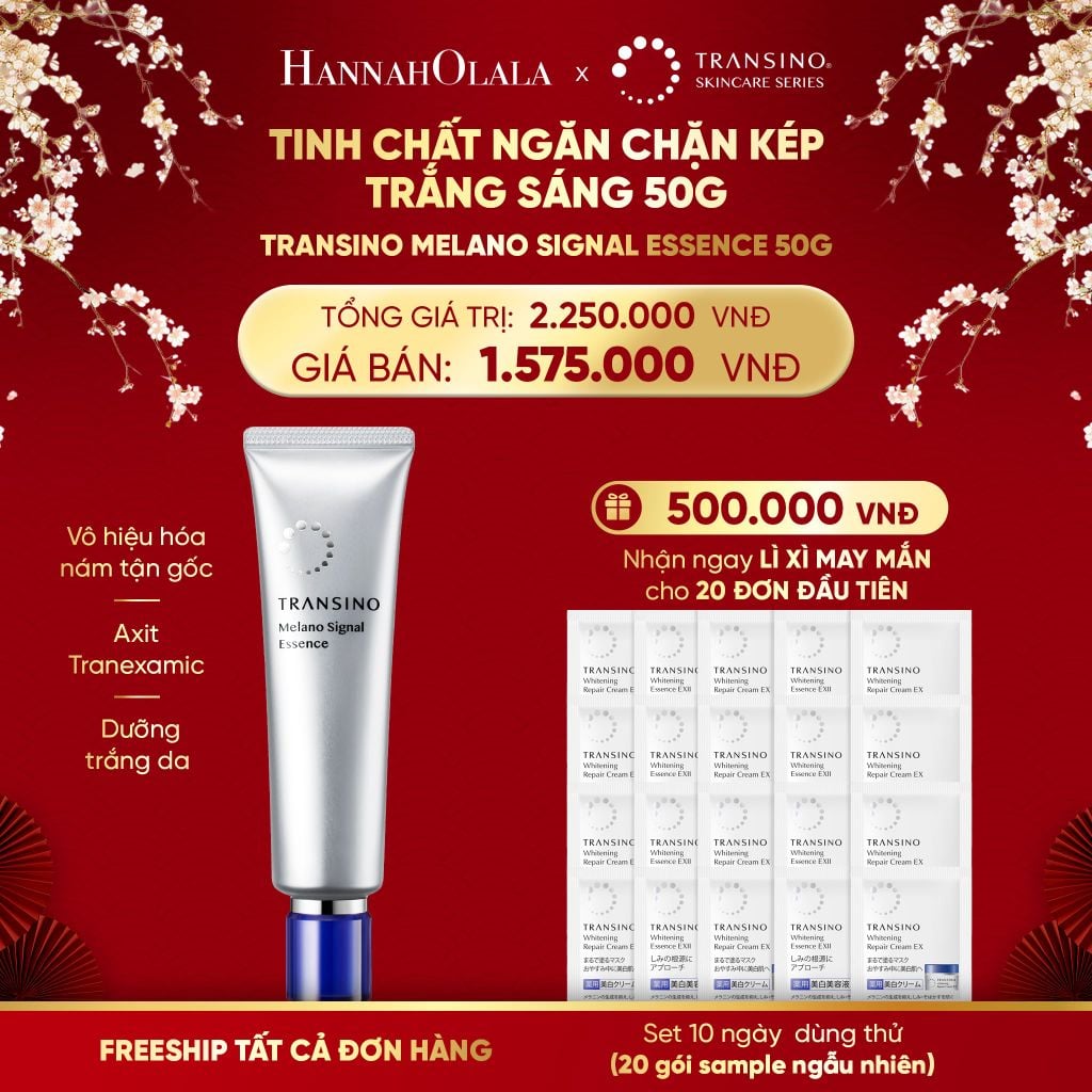  DEAL 1: TINH CHẤT NGĂN NGỪA KÉP TRẮNG SÁNG 50G 