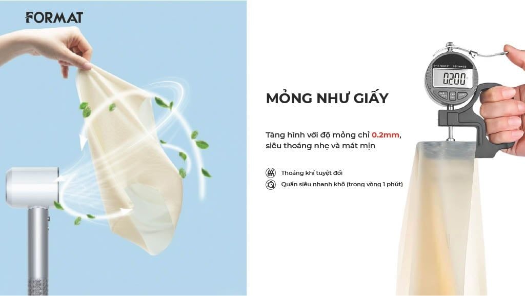 PACK 7 QUẦN LÓT NỮ THỎI SON FORMAT PREMIUM - 10006524 - DEAL 7 - A165 