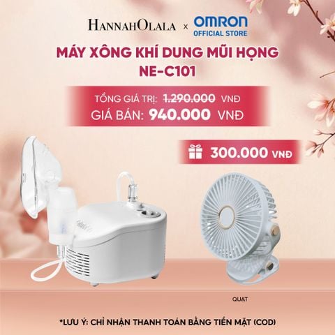  MÁY XÔNG KHÍ DUNG MŨI HỌNG OMRON NE-C101 - A1111 