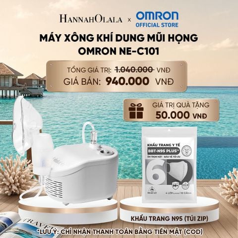  MÁY XÔNG KHÍ DUNG MŨI HỌNG OMRON NE-C101_ D1022 