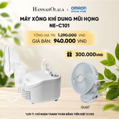  MÁY XÔNG KHÍ DUNG MŨI HỌNG OMRON NE-C101 