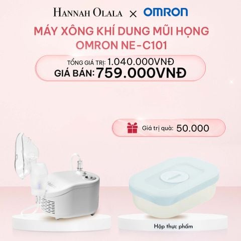  E675_DEAL 9: MÁY XÔNG KHÍ DUNG MŨI HỌNG OMRON NE-C101 