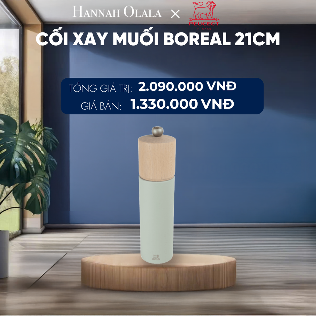  CỐI XAY MUỐI BOREAL 21CM 