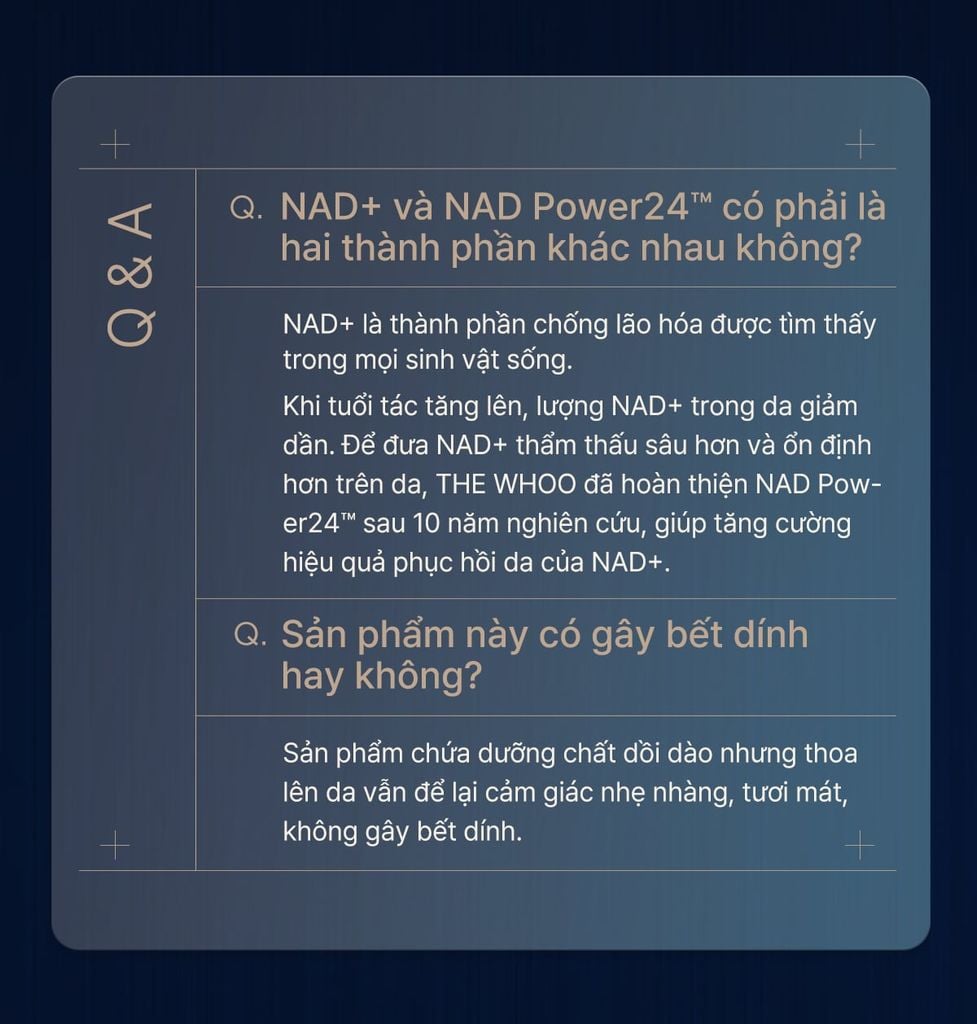  A599_DEAL 15: MỚI RA MẮT - BỘ TINH CHẤT TĂNG CƯỜNG NGỪA LÃO HÓA CHUYÊN SÂU THE WHOO BICHUP ULTIMATE RECOVERY NAD POWER AMPOULE 30ML SPECIAL SET 