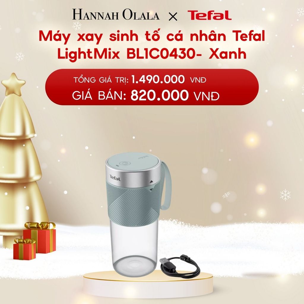  A172_DEAL 8: MÁY XAY SINH TỐ CÁ NHÂN TEFAL LIGHTMIX BL1C0430 