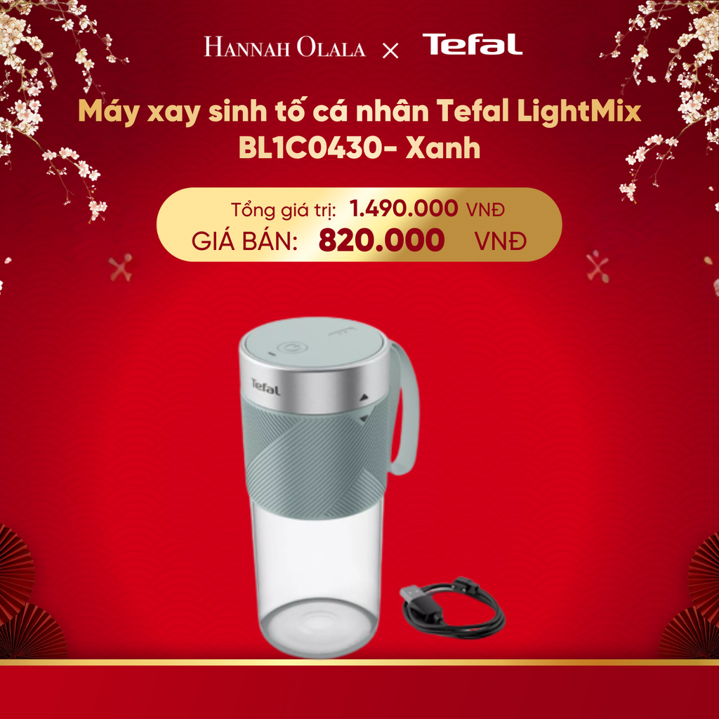  DEAL 7: MÁY XAY SINH TỐ CÁ NHÂN TEFAL LIGHTMIX BL1C0430 