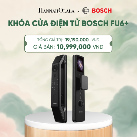  [MỚI] KHÓA CỬA ĐIỆN TỬ BOSCH FU6+ - A1979 