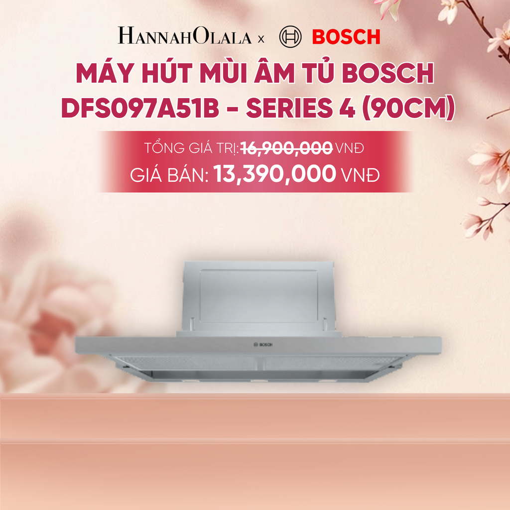  MÁY HÚT MÙI ÂM TỦ BOSCH DFS097A51B - A2259 