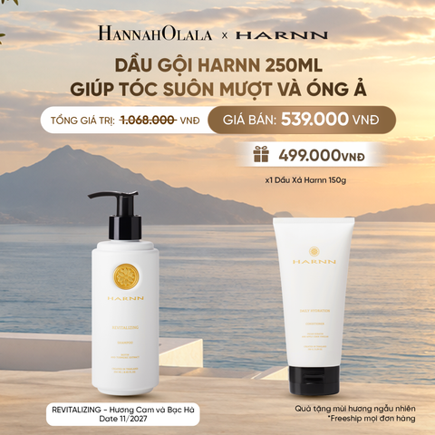  DẦU GỘI HARNN 250ML GIÚP TÓC SUÔN MƯỢT VÀ ÓNG Ả 