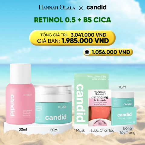  A2013_DEAL 17: RETINOL 0.5 & B5 CICA BỘ ĐÔI LÀM MỜ NẾP NHĂN VÀ DƯỠNG ẨM PHỤC HỒI CHUYÊN SÂU 