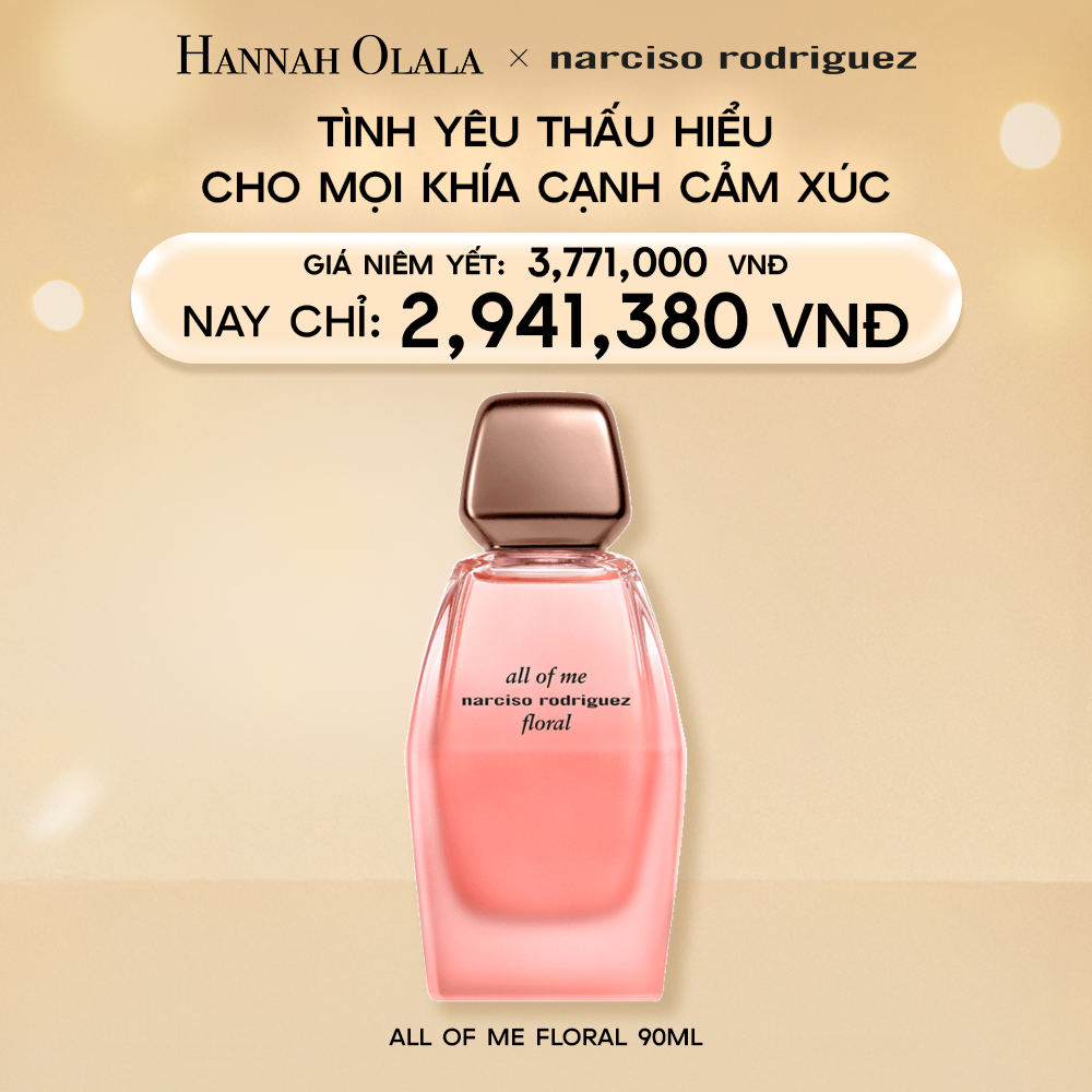  E35_DEAL 19.1: NARCISO RODRIGUEZ ALL OF ME EAU DE PARFUM 90ML 