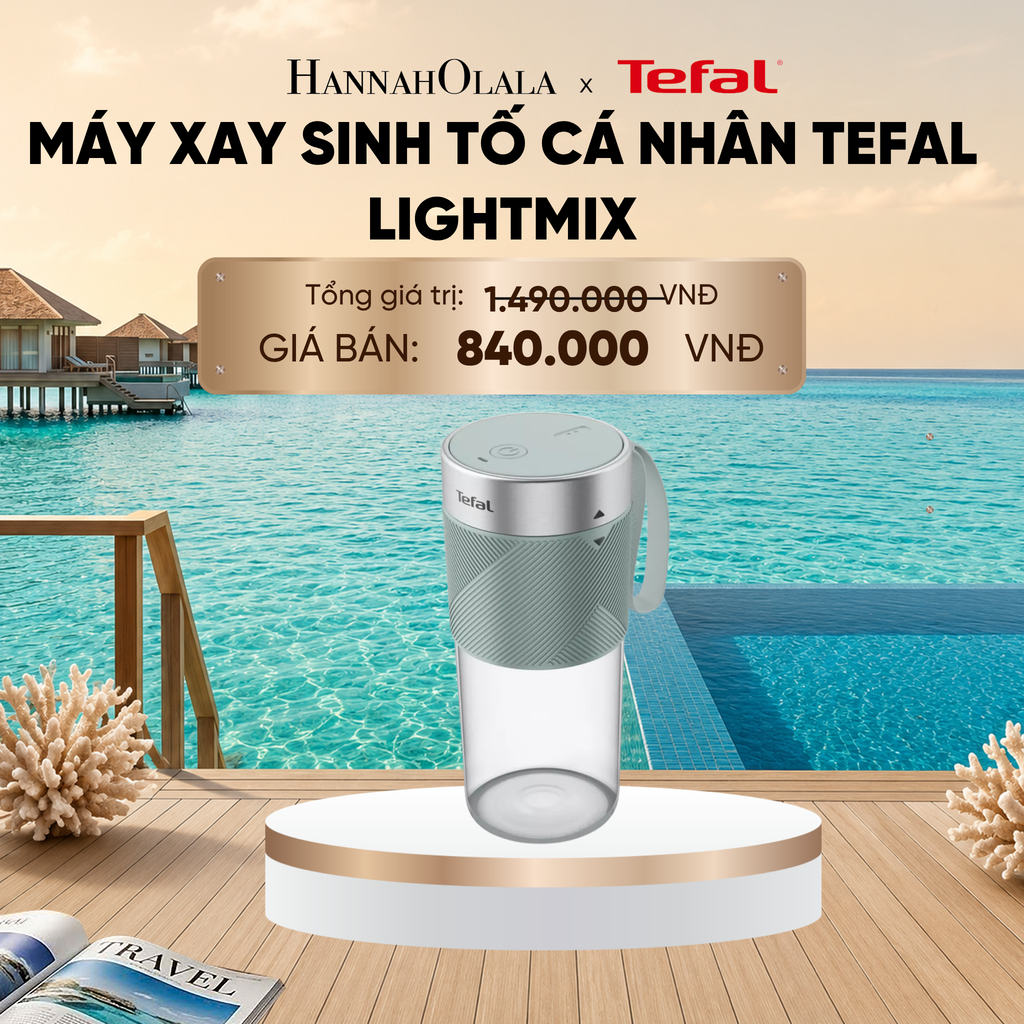  MÁY XAY SINH TỐ CÁ NHÂN TEFAL LIGHTMIX_ D811 