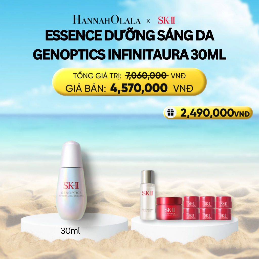  DEAL 3: ESSENCE DƯỠNG SÁNG DA GENOPTICS INFINITAURA 30ML 