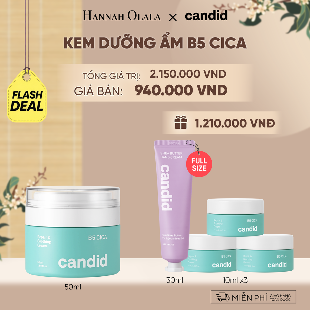  [FLASH DEAL] KEM DƯỠNG ẨM B5 CICA - A224 
