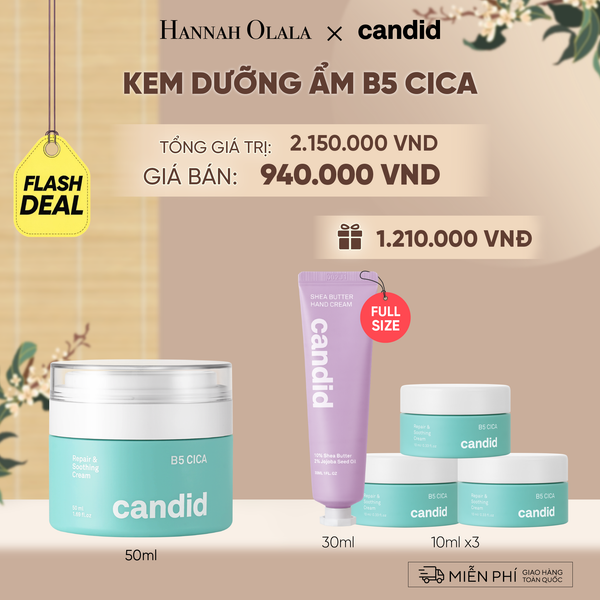  [FLASH DEAL] KEM DƯỠNG ẨM B5 CICA - A224 