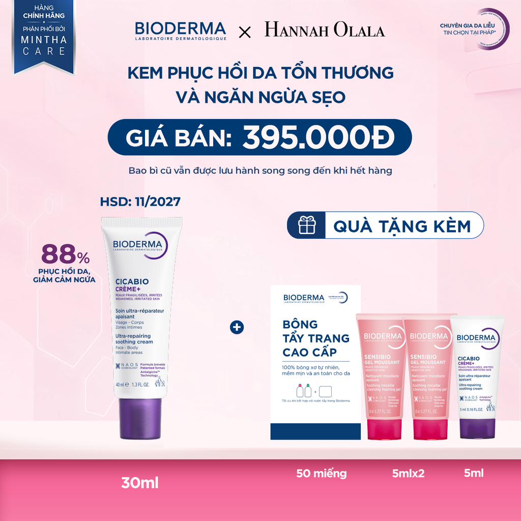  KEM PHỤC HỒI DA TỔN THƯƠNG VÀ NGĂN NGỪA SẸO - M19 