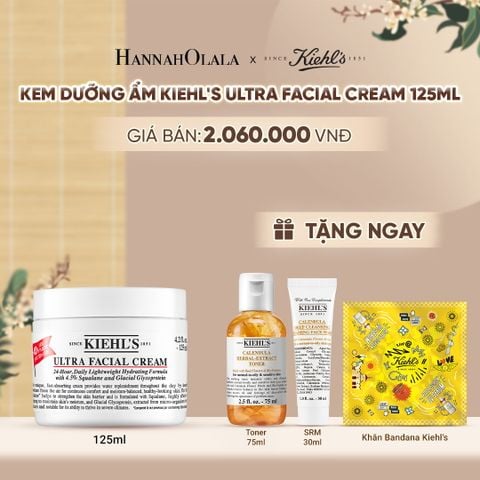  KEM DƯỠNG ẨM SÂU 72H & PHỤC HỒI NHANH KIEHL'S ULTRA FACIAL CREAM 125ML - A301 