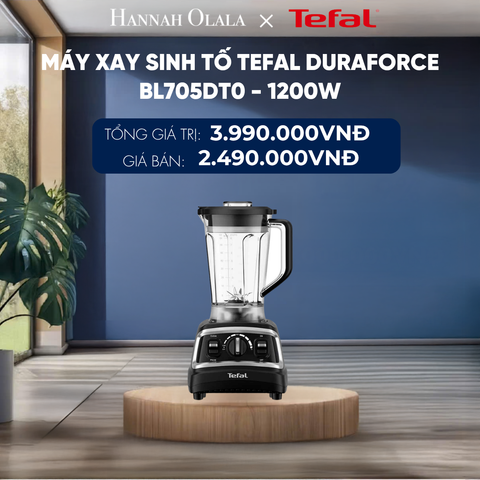  MÁY XAY SINH TỐ TEFAL DURAFORCE BL705DT0 - 1200W - DEAL 16 