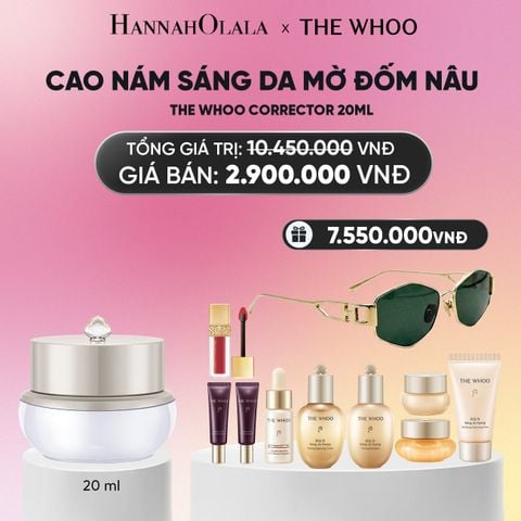  CAO NÁM SÁNG DA MỜ ĐỐM NÂU THE WHOO GONGJINHYANG BRIGHT ULTIMATE CORRECTOR 20ML_A183 