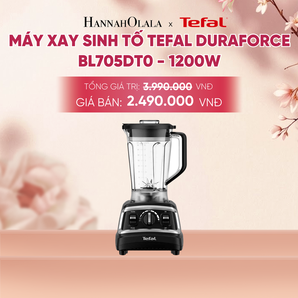  MÁY XAY SINH TỐ TEFAL DURAFORCE BL705DT0 - 1200W - A463 
