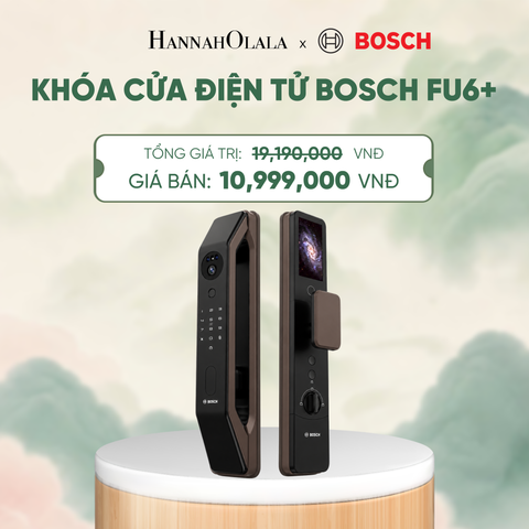  [MỚI] KHÓA CỬA ĐIỆN TỬ BOSCH FU6+ - A1979 