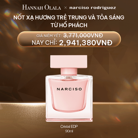 DEAL 41:  NƯỚC HOA NARCISO RODRIGUEZ NN CRISTAL EAU DE PARFUM 90ML 