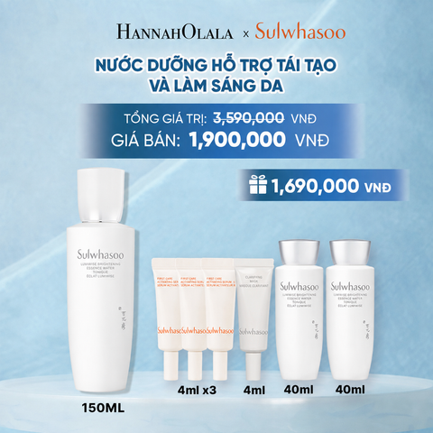  NƯỚC DƯỠNG DA SÁNG TRONG SULWHASOO LUMIWISE BRIGHTENING ESSENCE WATER 150ML 