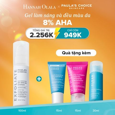  E5: DEAL 12: GEL LOẠI BỎ TẾ BÀO CHẾT HÓA HỌC SKIN PERFECTING 8% AHA GEL EXFOLIANT 100ML 