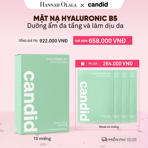  HỘP 10 MIẾNG MẶT NẠ CẤP ẨM B5 - DEAL 20 