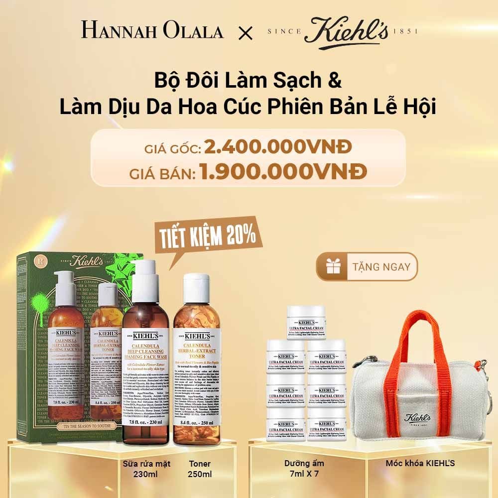  DEAL 14: [PHIÊN BẢN LỄ HỘI 2025] BỘ ĐÔI SỮA RỬA MẶT HOA CÚC 230ML & TONER 250ML 