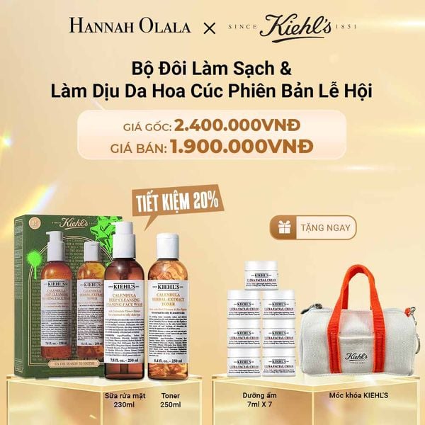  DEAL 14: [PHIÊN BẢN LỄ HỘI 2025] BỘ ĐÔI SỮA RỬA MẶT HOA CÚC 230ML & TONER 250ML 