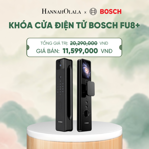  KHÓA CỬA ĐIỆN TỬ BOSCH FU8+ - A1981 
