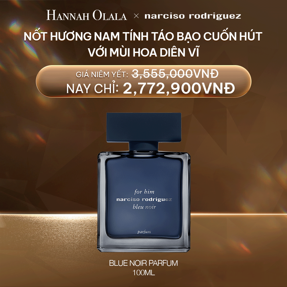  DEAL 42: NƯỚC HOA NAM NARCISO RODRIGUEZ FOR HIM BLEU NOIR PARFUM 100ML 