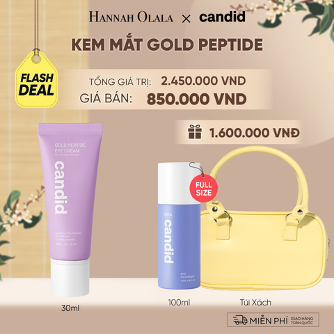  [FLASH DEAL] KEM MẮT GOLD PEPTIDE GIẢM NẾP NHĂN VÀ GIẢM QUẦNG THÂM MẮT - A226 
