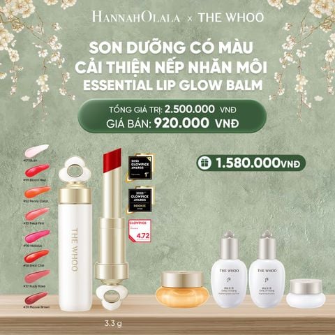  DEAL19: SON DƯỠNG CẢI THIỆN NẾP NHĂN MÔI THE WHOO ESSENTIAL LIP GLOW BALM 