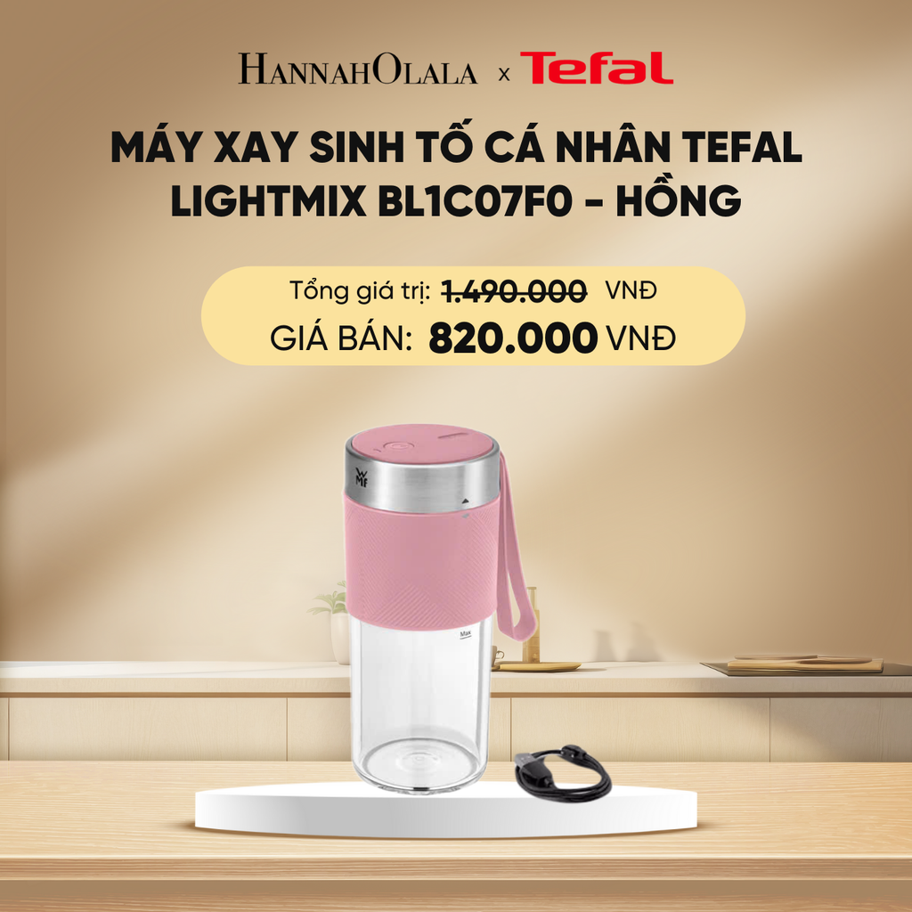  DEAL 7: MÁY XAY SINH TỐ CÁ NHÂN TEFAL LIGHTMIX BL1C0430 
