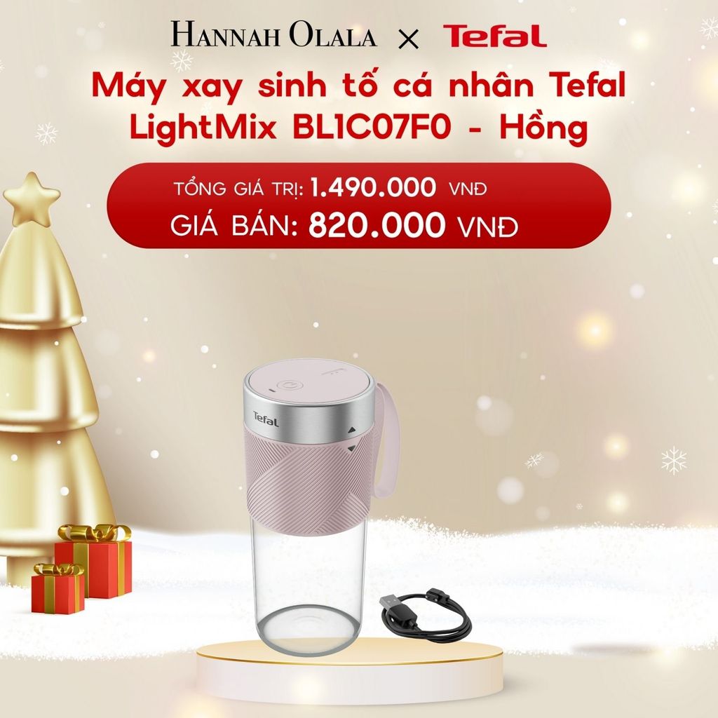  A172_DEAL 8: MÁY XAY SINH TỐ CÁ NHÂN TEFAL LIGHTMIX BL1C0430 