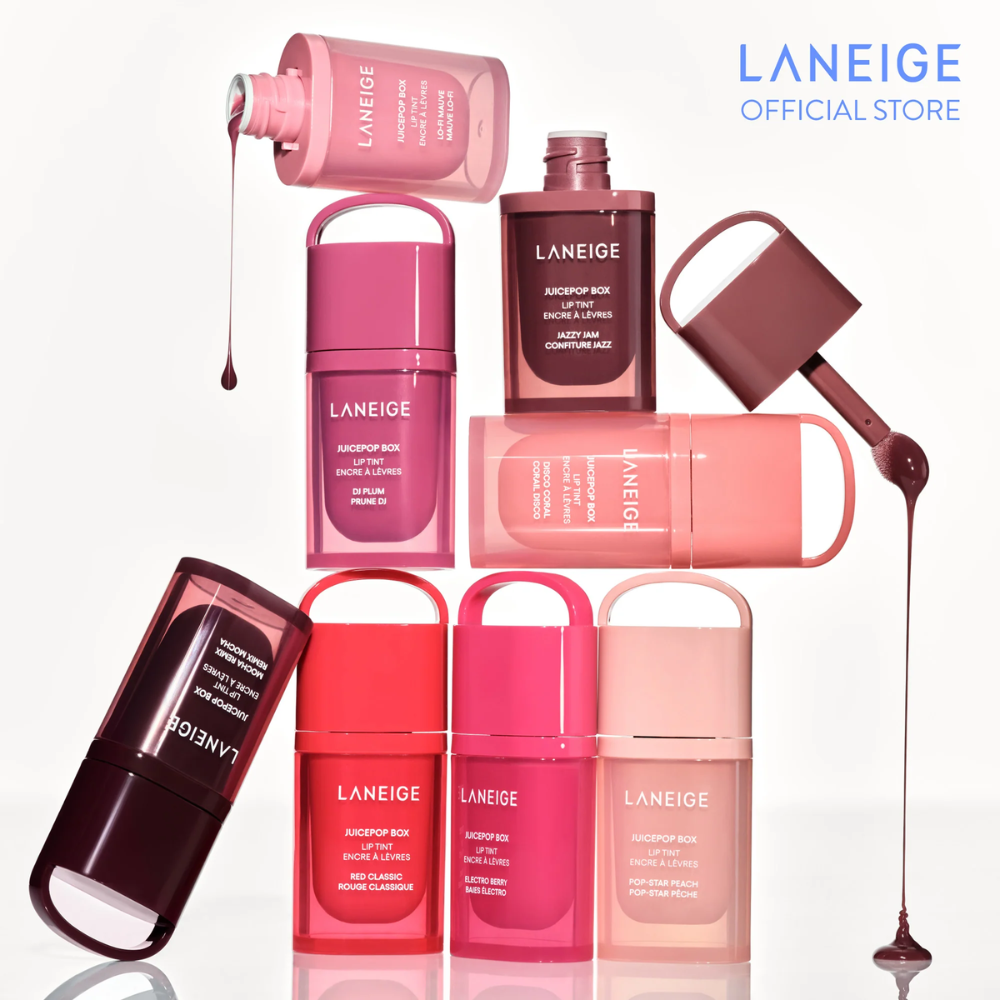  MỚI - LANEIGE SON TINT BỀN MÀU & CĂNG BÓNG MÔI JUICEPOP BOX LIP TINT 4.5G - A572 