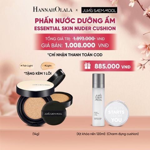  PHẤN NƯỚC DƯỠNG ẨM ESSENTIAL SKIN NUDER CUSHION 14G (KÈM LÕI) - A1840 