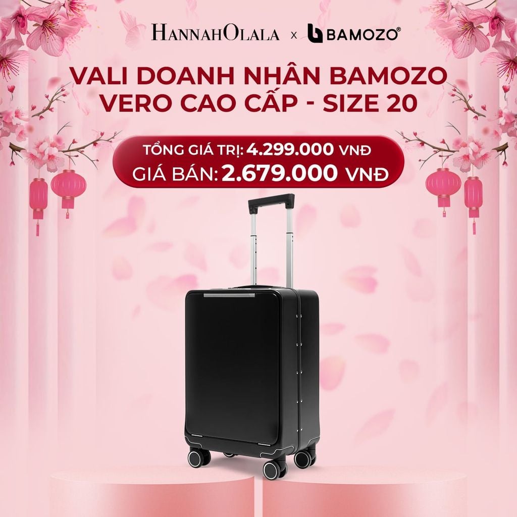  DEAL 5: VALI DOANH NHÂN BAMOZO VERO KHUNG NHÔM CAO CẤP 
