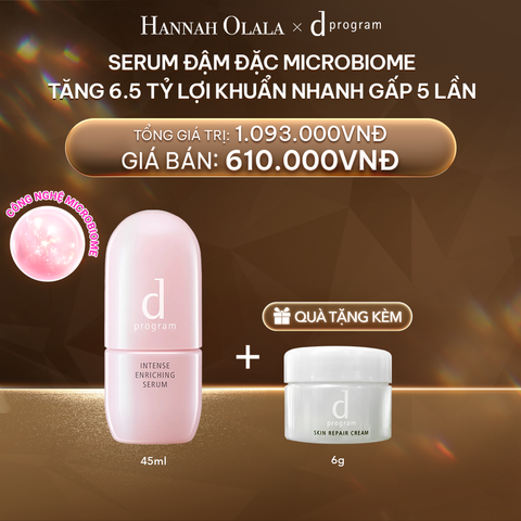  DEAL 14: SERUM GIÚP CẢI THIỆN TÌNH TRẠNG LÃO HÓA SỚM DPROGRAM INTENSE ENRICHING SERUM 45ML 