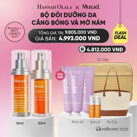  FLLASHDEAL BỘ ĐÔI TINH CHẤT MỜ NÁM VÀ SÁNG DA - DEAL 14:_ A974 