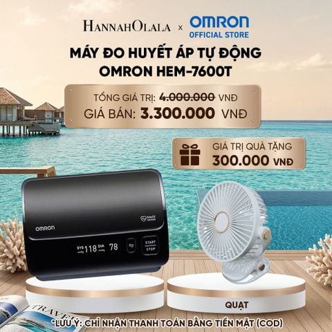  MÁY ĐO HUYẾT ÁP TỰ ĐỘNG OMRON HEM-7600T_ D1276 