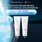  A40_DEAL 9: COMBO SỮA RỬA MẶT SIÊU BỌT D PROGRAM CLEANSING FOAM 120G 
