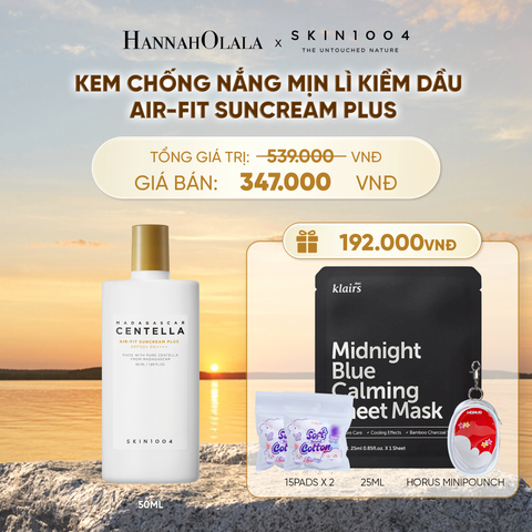  SKIN1004 KEM CHỐNG NẮNG MADAGASCAR CENTELLA AIR-FIT SUNCREAM PLUS 50ML1497 - B573 