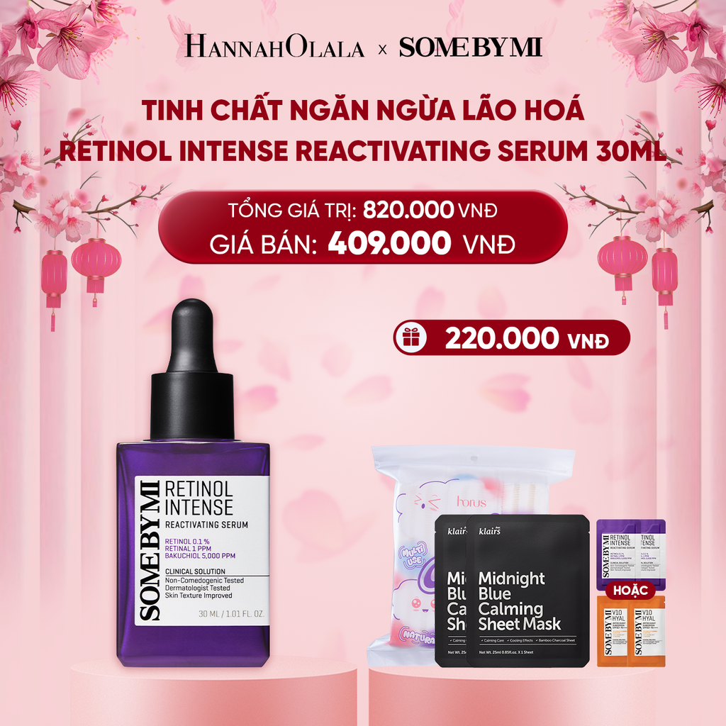  DEAL 1: TINH CHẤT SOME BY MI RETINOL NGĂN NGỪA LÃO HOÁ 30ML 