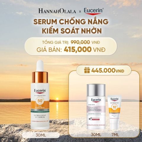  SERUM CHỐNG NẮNG KIỂM SOÁT DẦU EUCERIN OIL CONTROL ULTRA-LIGHT UV DAILY SERUM SPF50+ PA++++ 30ML - B601 